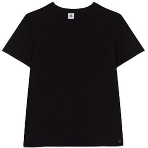 PETIT BATEAU - Le Droit - T-shirt - Zwart - Katoen