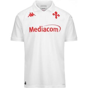 Kappa Kombat Away Fiorentina Act Jersey | wit, maat XXXL, Wit, 3XL
