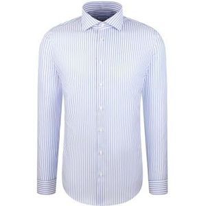 Seidensticker 845279, regular fit, lange mouwen, businesshemd, 38, blauw, 38