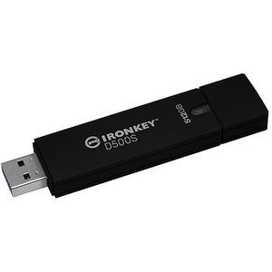 Kingston IronKey D500S USB-stick met hardwareversleuteling 512GB FIPS 140-3 Lvl 3 (aangevraagd) AES-256 - IKD500S/512GB