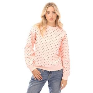 Levi's Dames Graphic Standard Crewneck Pullover, Mini Batwing Pearl Blush, M