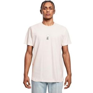 MERCHCODE T-shirt voor heren, roze marshmallow, XS