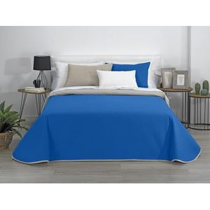 Estoralis | AVA | Omkeerbaar -Boutí-dekbed | Voor alle seizoenen | Kleur - grijs/blauw | Voor 180 cm bed. (270 x 270 cm. Ancho x Alto) | Dekbedovertrek met quilten