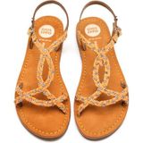 Gioseppo - Wenham - Sandalen - Glanzend Leer - Raffia Vlechtwerk