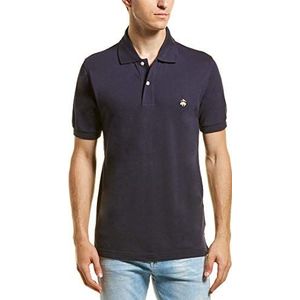 Brooks Brothers Polo Con Logo Oro T-shirt voor heren, blauw (navy 100012402), 52 NL (XL) (Regulier)