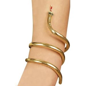 Widmann 3297Y - Egyptische slangenarmband, modelleerbaar, sieraden, armband, Griekse godine, themafeest, carnaval