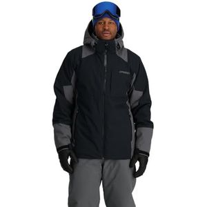Spyder Contact geïsoleerde ski-jas voor heren, Zwart, XXL
