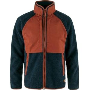 Fjallraven 87164-560-215 Vardag Fleece Jacket M Herenjas Navy-Autumn Leaf Maat XXL