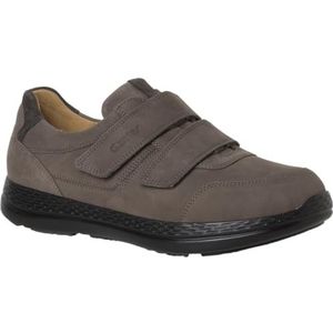 Ganter Karl-Ludwig-K/L Sneakers voor heren, grijs, 40 EU 3X-breed, grijs, 40 EU 3X-Weit