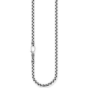 THOMAS SABO Kruisketting van 925 sterling zilver, lengte: 55 cm, KE2080-637-21-L55, 55 cm, Zilver, Geen edelsteen