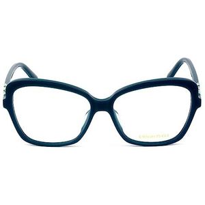 Emilio Pucci Unisex zonnebril, Shiny Turquoise, 55