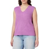 TOM TAILOR Dames Pullunder, 33963 - Mauvy Plum Melange, 3XL