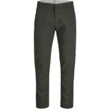 Jack & Jones - JPSTMARCO JJERIK - Chino Broek - Donkergroen