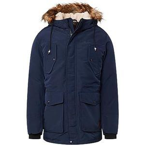 JACK & JONES Jjtimo Parka Jacket voor heren, navy blazer, XL