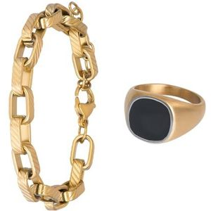 iXXXi Men Sieraden set Stockholm Goud | 20mm