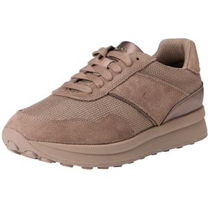 Geox - D Runntix A - Sneakers - Taupe - Ademend Vermogen