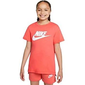 Nike Unisex kinderen Dptl Basic Futura T-shirt, Magic Ember/White, S