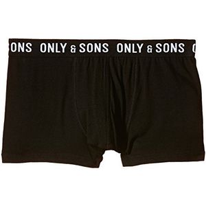 Only&Sons heren boxershorts BANDY SOLID 3-pack TRUNKS
