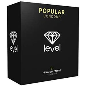 Level ""Popular"" 5 condooms