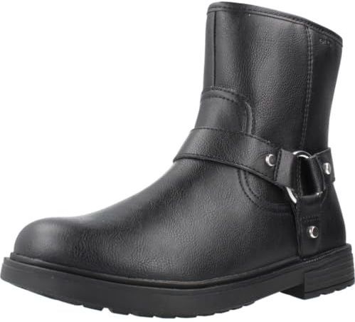 Geox - J Eclair Girl - Enkellaarsjes - Zwart