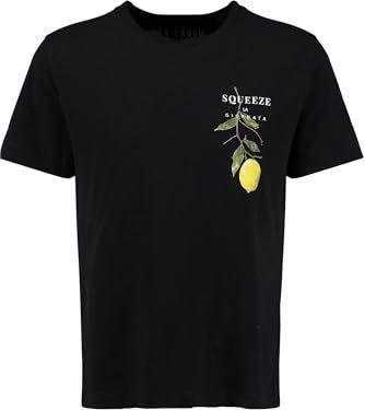 KEYLARGO - KLCITRUS Tree - T-shirt - Zwart - Ronde Hals