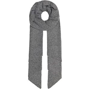 ONLY Dames Onlanelise Life Knit Lurex Scarf Cc sjaal (pak van 100), Medium Grijs Melange/Detail:LUREX, One Size