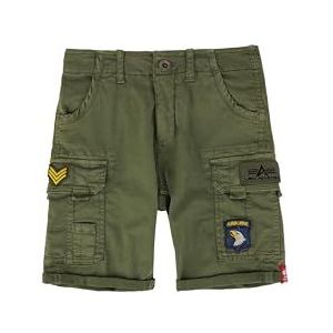 Alpha Industries Crew Short Patch Kinder Cargo Short Dark Olive