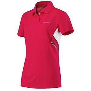 HEAD dames, Club Technical Polo, wit bovenkleding