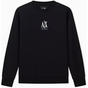 A|X Armani Exchange - XW000821AF10818UC001 - Sweater - Zwart - Ronde Hals