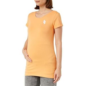 Supermom Dames Tee Freepoort T-shirt met korte mouwen, Mock Orange - N068, 38