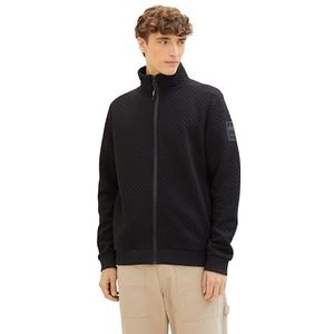 TOM TAILOR Denim Sweatshirt voor heren, 29999 - Black, XL