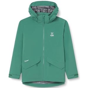 Haglöfs 604759_5P0 MILA Jacket Unisex DK Jelly Green Maat 140