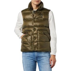 Blauer Gevoerd vest met donsvest voor heren, 659tt Dark Olive Int. koekjes, S