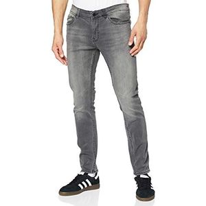 ONLY & SONS Skinny Fit Jeans voor heren, Grey denim, 29W x 30L