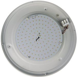Niermann Standby A++, plafondlamp - decoratieve ring messing gepolijst, HF sensor, LED
