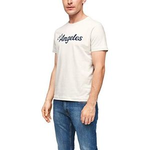 s.Oliver Heren T-shirt, gebroken wit, L