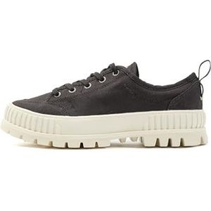 Pallashock Lo - Sneakers - Groen - Biologisch Katoen - Rubber Zool - Lage Schoen