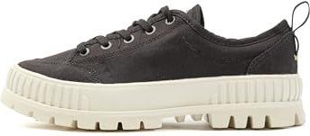 Pallashock Lo - Sneakers - Groen - Biologisch Katoen - Rubber Zool - Lage Schoen