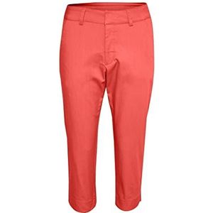 Kaffe kalea capri damesbroek, Vurig Rood, 34