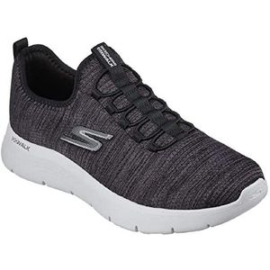 Skechers Heren 216484 Gylm Sneaker, VS, Zwart Textiel Wit Trim, 43 EU