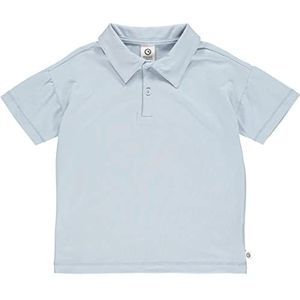 Müsli by Green Cotton Cozy Me Collar S/S T T-shirt voor jongens, Breezy, 110 cm