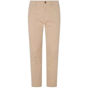 Pepe Jeans Skinny chino-broek voor heren, Bruin (Licht Beige), 34W