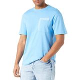 TOM TAILOR Denim Uomini T-shirt 1035589, 18395 - Rainy Sky Blue, XXL