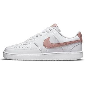 Nike Dames Court Vision Low Next Nature Schoenen, Wit Roze Oxford, 39 EU