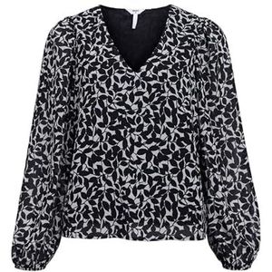 OBJECT - Blouse 'Mila' - Zwart - Blouseshirt