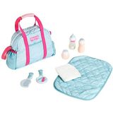 Theo Klein 1746 Baby Coralie - Luiertas I Tas voor babypoppen met accessoires I Speelgoed voor kinderen vanaf 3 jaar