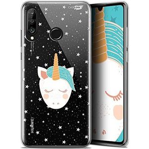 Beschermhoes voor 6,2 inch Huawei P30 Lite, eenhoorn goud