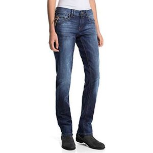 edc by ESPRIT Dames Rechte Been Jeans Five, blauw (C Reg Stone 945), 27W x 36L