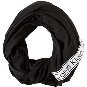 Calvin Klein Dames A1ki6855-blk-1 Sz koud weer sjaal, zwart, één maat