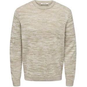 ONLY&SONS - ONSTRAK REG LS CREW NECK KNIT - Gebreide Pullover - Heren
